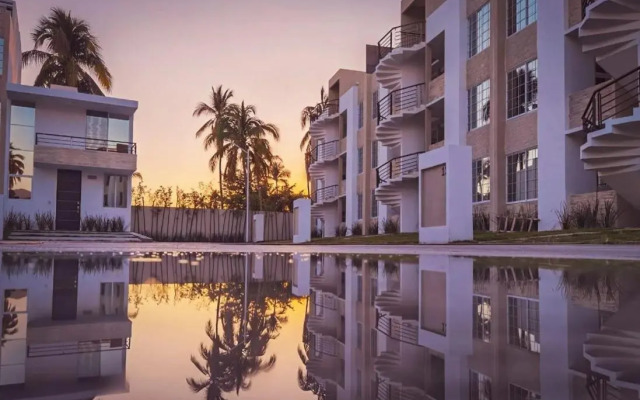 NUEVO ¡Hermoso departamento amueblado con alberca!