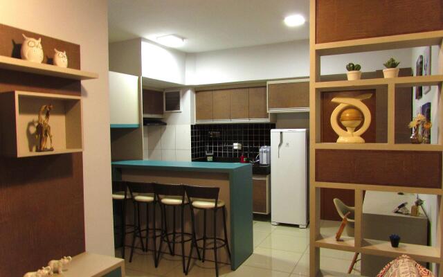 Apartamento com piscina e academia
