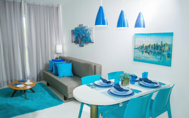 Flat de 1 quarto - Muro alto Condomínio Clube