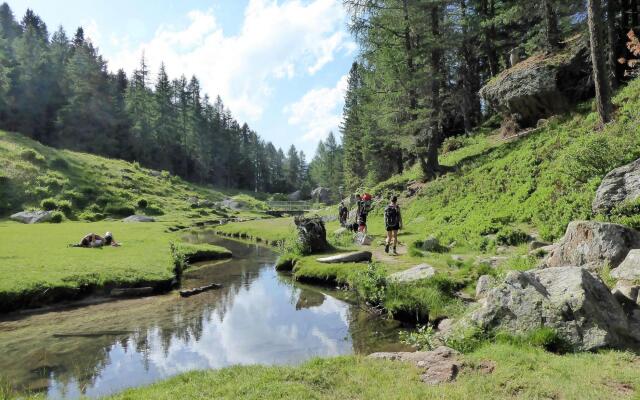 Wooden chalet in Pieve Tesino with garden