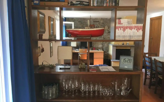 Old Town in the green: Federico's apartment.