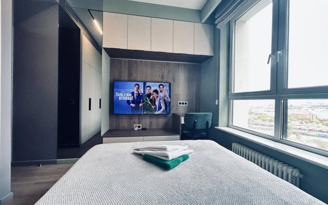 Apartament Сity (Апартамент Сити) на набережной Шелепехинская