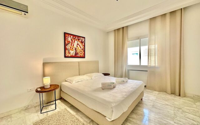 Elyssa Superbe Appartement aux Jardins de Carthage