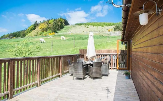 Woodpecker Lodge With Hot Tub Near Cupar, Fife