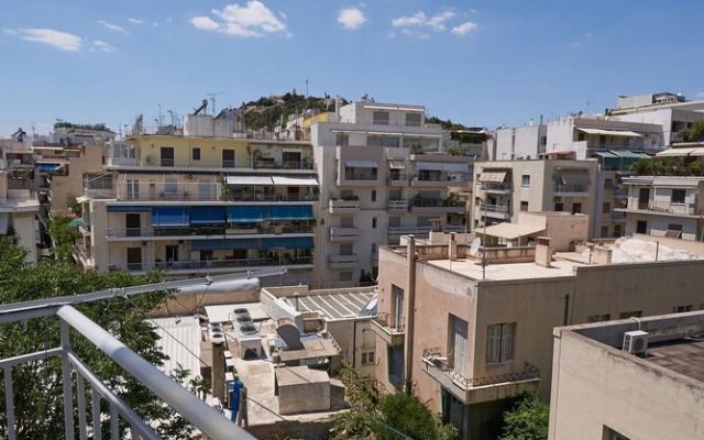 Blue Oasis In The Heart Of Koukaki