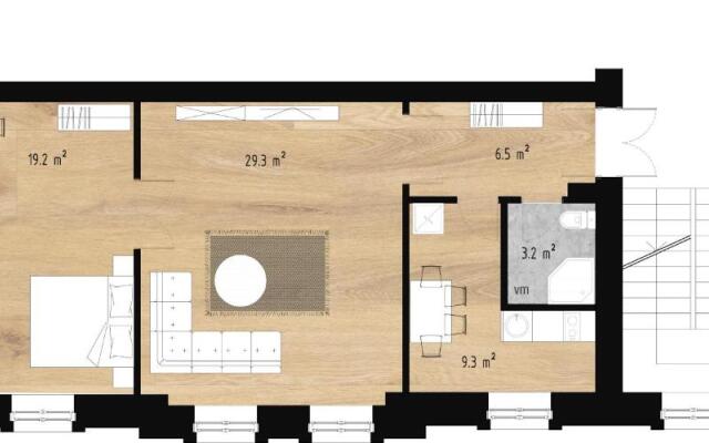 Gourmet Storie's AP 68sqm Renovated Free parking