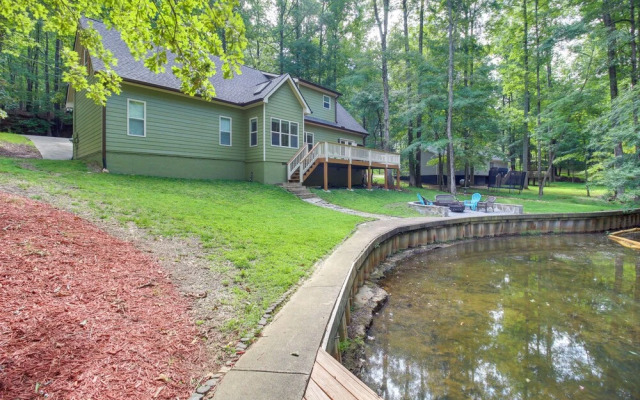 'serene Shores' Lakefront House w/ Dock!