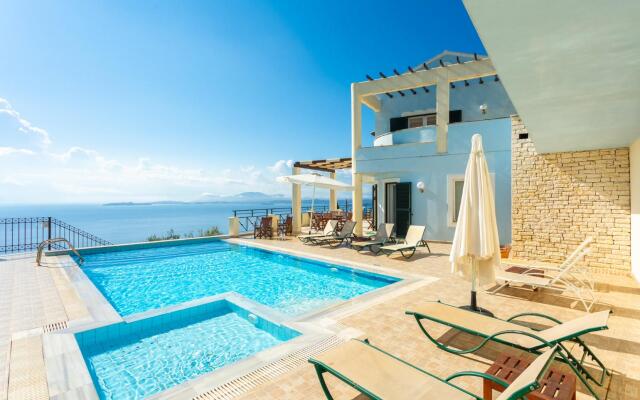 Villa Georgios Large Private Pool Sea Views A C Wifi - 1035