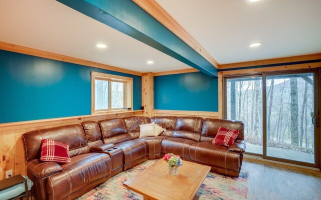 Hunter Mountain Home w/ Game Room: 1 Mi to Skiing!