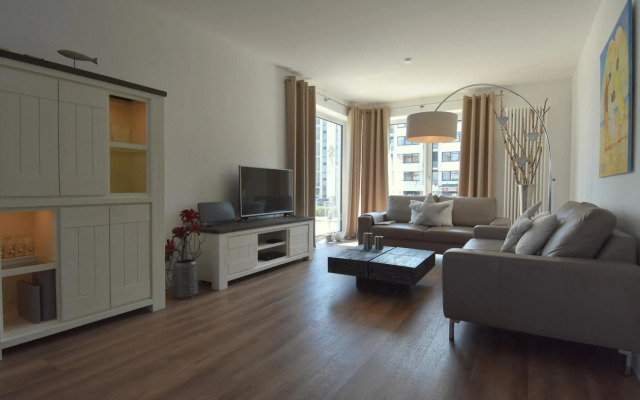 Ostseeperle inkl Saisonstrandkorb und Wäsche Set