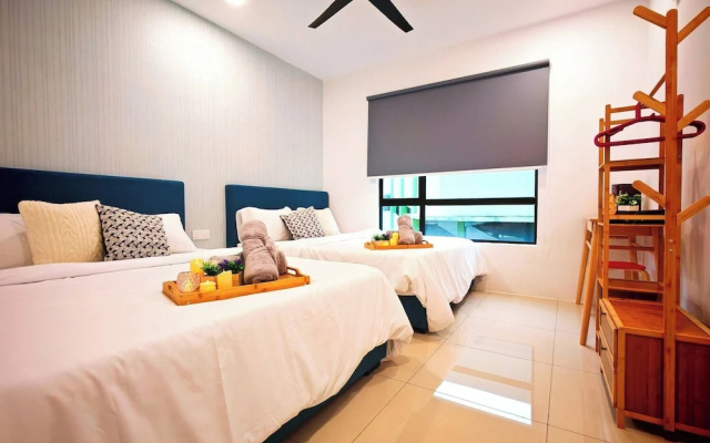 Ipoh Manhattan Free Waterpark 3BR 8pax Family Suite Mha308 by City Home Empire – Guest Rooms – Ipoh