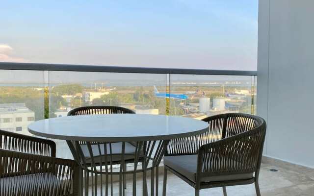 w Amazing Loft in w/ Balcony La Boquilla