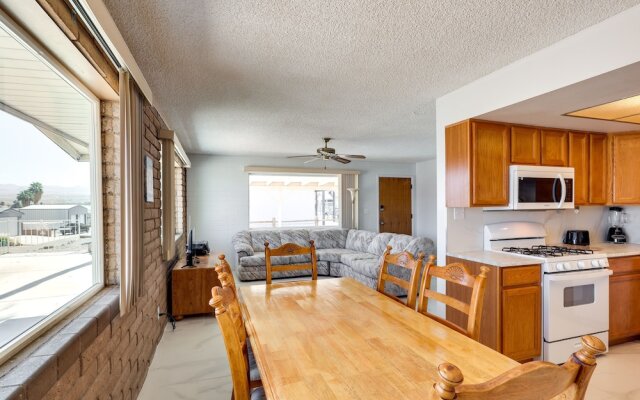 Riverfront Bullhead City Home w/ Mountain Views!