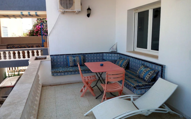 Partie de pittoresque maison en bord de mer