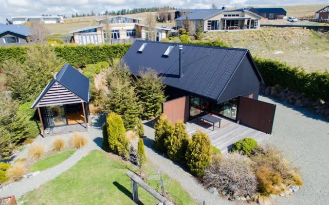 The Black House with Stunning Outdoor Bath