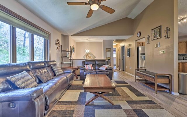 3 Mi to Kalahari: Pocono Mountain Home w/ Fire Pit