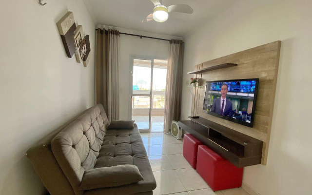 A033- 2 Dorm c/ Suíte | Churrasqueira e Wi-Fi