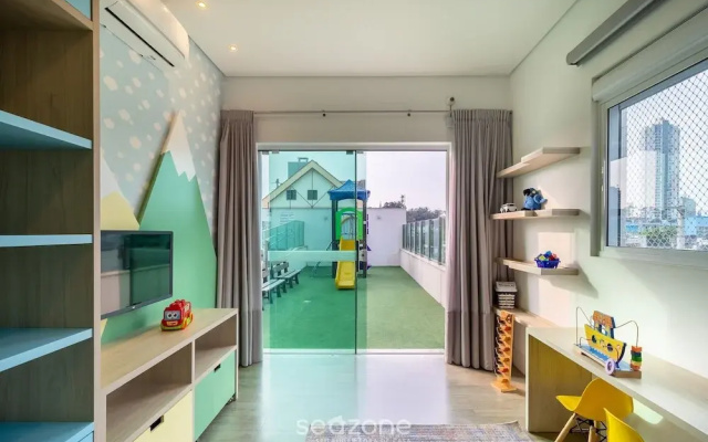 Apt w/ Swimming Pool Well Located Blumenau Neb0103