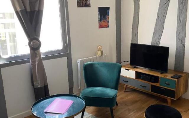 Charmant T1 neuf Vieux Rouen