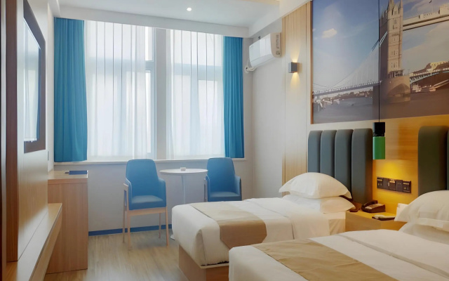 GreenTree Inn QinYang Middle HuaiFu Road Express Hotel – Guest Rooms – Jiaozuo