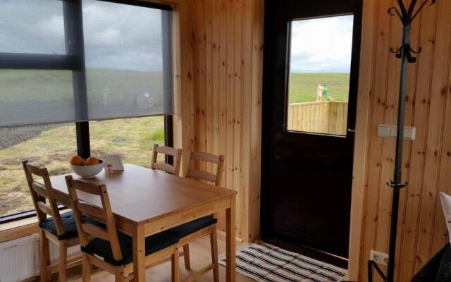Hekla Cabin 3 Volcano and Glacier View