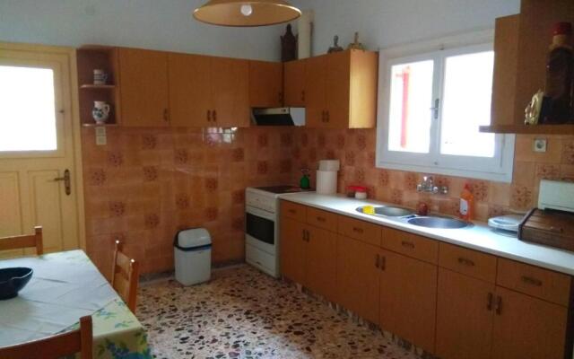 Almond trees house