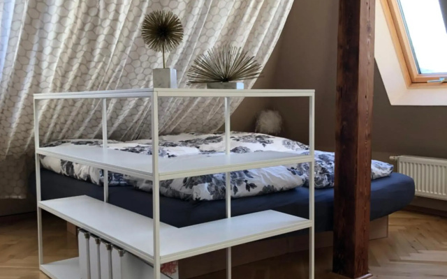 Maisonette Wohnung mit Blick über die Stadt