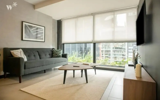 w Modern 1BR in Exclusive San Isidro