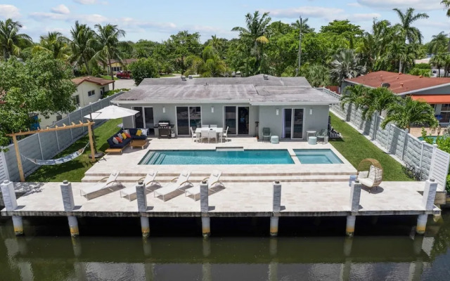 Waterfront Heated Pool Home