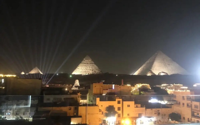 Middle East Pyramids View