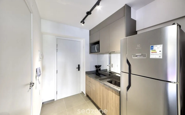 Studio With Balcony 100m From Puc-pompeia Puq0208