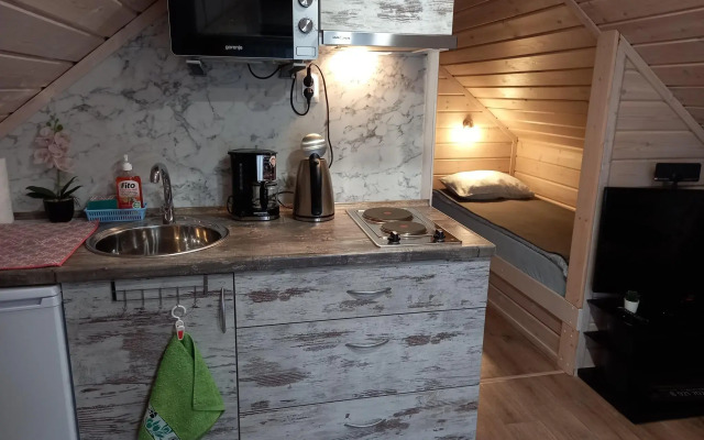 Attic apartment on 58a Bondareva Street