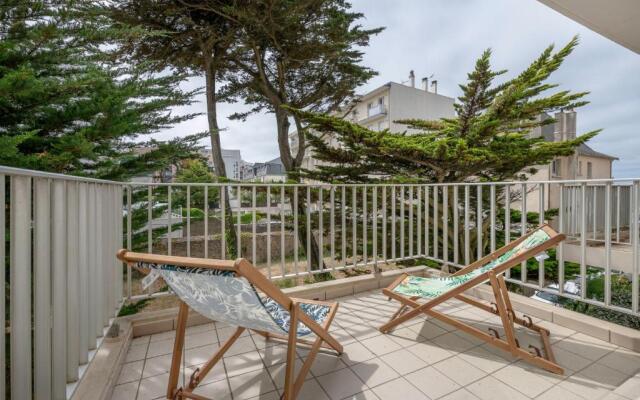 Bienvenue a Pornichet dans cet appartement vue mer