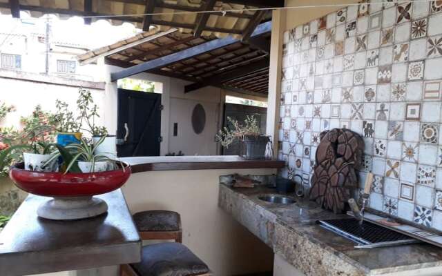 Casa na Praia de Taperapuan com piscina vista Mar