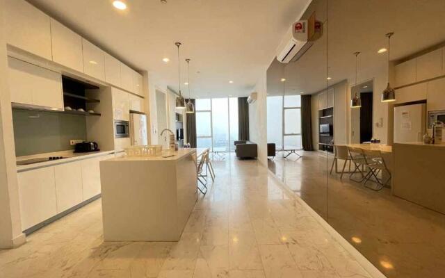 #1A Lovely 1 Bedroom Bath Tub Apartment SKY POOL