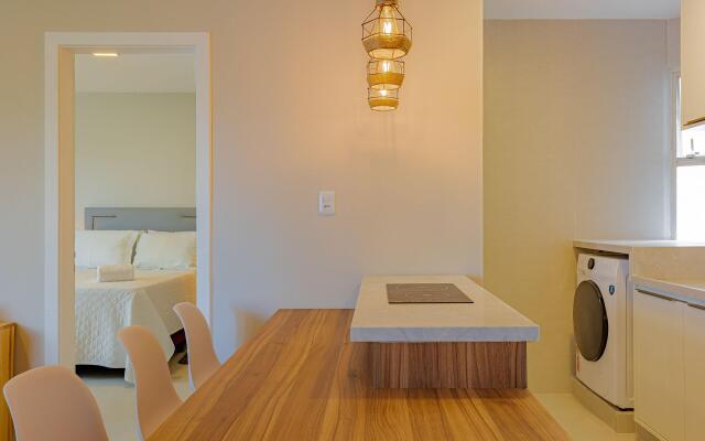 VT05 Maravilhoso Quarto e Sala a 300m da Praia