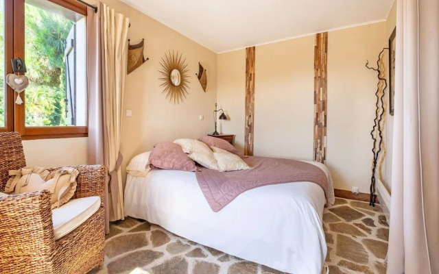 Stone House With Pool and Garden