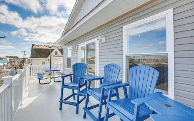 Spacious Wildwood Condo: Walk to Beach!