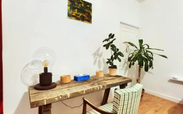 Maison de ville avec terrasse et jardin