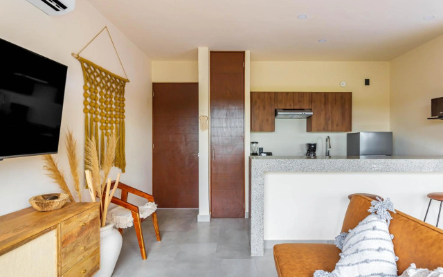 Penthouse Studio with Gym, Swimming-pool, Outdoor BBQ, Aldea Savia