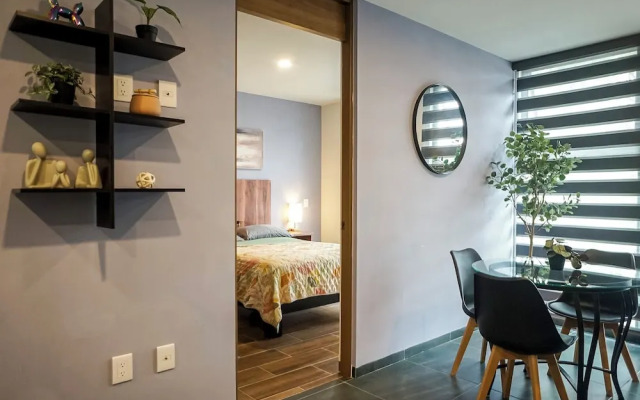 1BR Flat with Smart Access & Parking