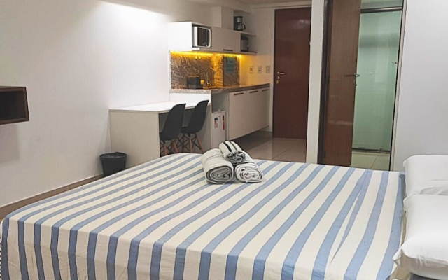 Flat 516-GF na praia de Cabo Branco