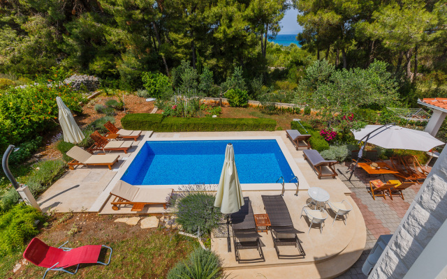 Holiday house Sanda - with pool : Mirca, Island Brac