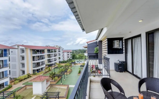 Premium 1BR in Calungute- Pool Sauna Near Beach