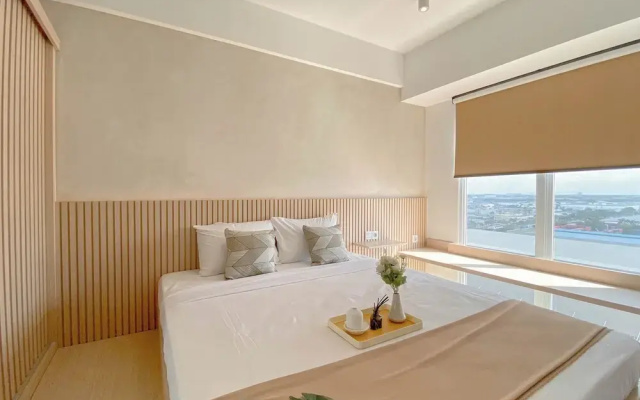 Cozy And Functional Studio Apartment At Vasanta Innopark