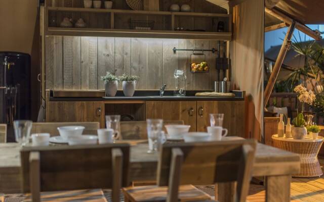 Tent Lodge With Sanitary Facilities