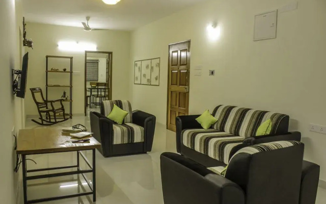 OYO Home 9787 2BHK Green View Miramar Beach