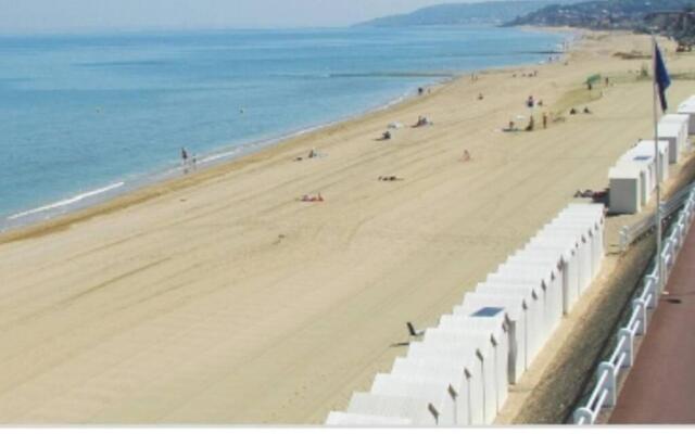 T2 cosy/balcon sud ouest/300m-mer/Villers sur Mer