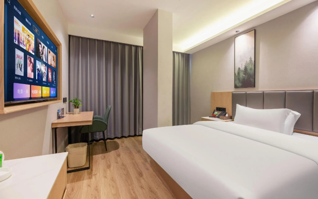 GreenTree Inn Langfang WenAn Limin Street Second Middle School Express Hotel – Guest Rooms – Langfang