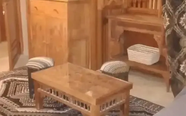 "room in Guest Room - Riad Lakouas Triple Room With Pool View"